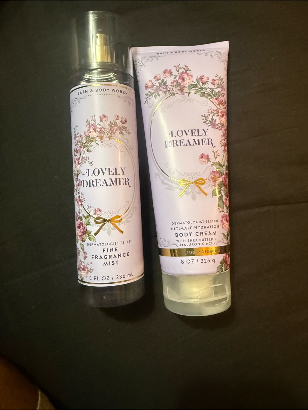 Bath & Body Works Lovely Dreamer Fine Fragrance Mist & Body Cream - Light Pink